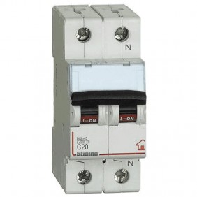 Bticino Circuit breaker 1+N 4.5 KA 20A F810N/20