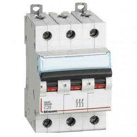 BTICINO circuit BREAKER 3-POLE 25A CURVE C, 6...