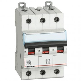 Bticino magnetotermico 3 poli 20A curva C 4,5kA...