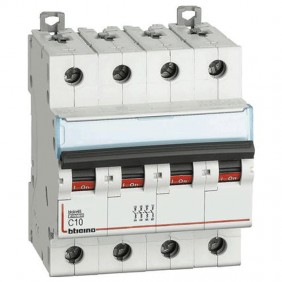Bticino magnetotermico 4 poli 10A curva C 4,5kA...