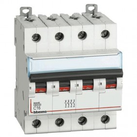 BTICINO INTERRUPTOR de circuito de 4 POLOS, 16A...