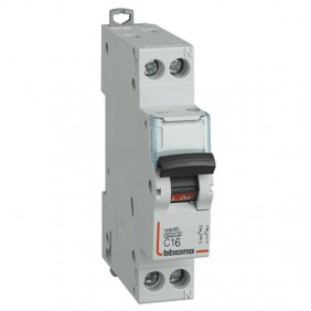 BTICINO circuito del INTERRUPTOR 16A 1P+N 6 ka...