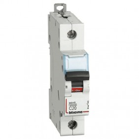 Bticino magnetotermico 1 polo 4,5KA 20A FA81C20