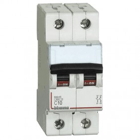 Interruptor de circuito, Bticino 2P 10A 4.5 kA...