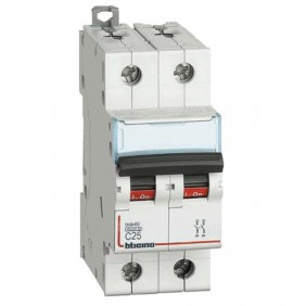 Interruttore magnetotermico Bticino 2P 25A 6kA...