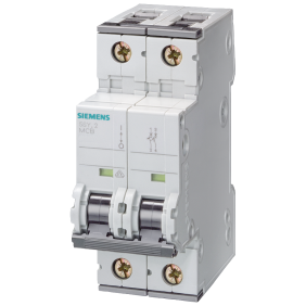 Interruttore magnetotermico Siemens 2P 10A 15kA...