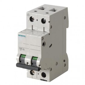 Interrupteur magnétothermique Siemens 2P 6A 4.5...