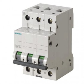 Interruptor de circuito de Siemens 3P 25A 6 ka...