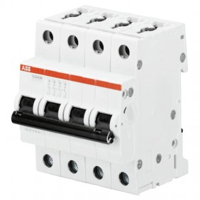 Interruttore magnetotermico ABB S204M 4P 50A...