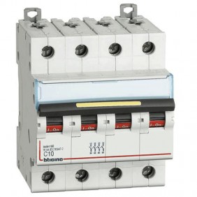 Bticino Interrupteur Magnétothermique -4P C 10A...