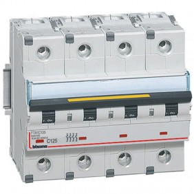 Bticino circuit breaker-4P C 125A 16kA 6...