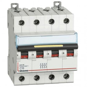 Bticino interruttore magnetotermico 4P C 16A...