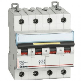 Bticino interruptor de circuito-4P C 63A 16kA 4...