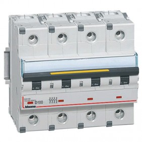 Bticino interruptor de circuito-4P D 100A 16kA...