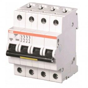 Interrupteur Magnétothermique -ABB 4P 10A à...