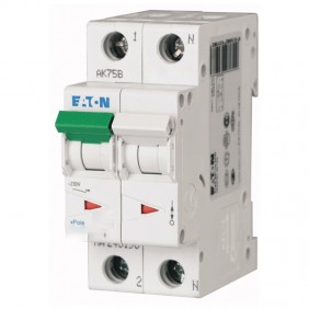 Interruptor de circuito-Eaton 6A 1P+N 4.5 KA 2...