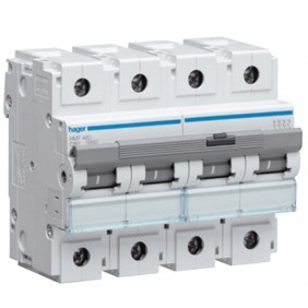 Circuit breaker Hager 4P 80A 10KA C 6 modules...