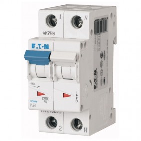 Interrupteur magnétothermique-Eaton 20A 1P+N...