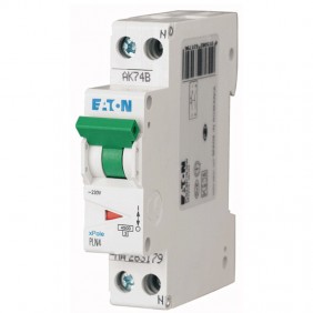 Interruptor de circuito-Eaton 6A 1P+N 4.5 KA 1...