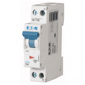 Interruttore magnetotermico Eaton 20A 1P+N...