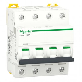 Interruttore magnetotermico Schneider 4P 20A...