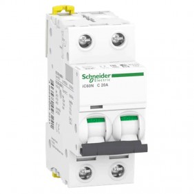 Interrupteur magnétothermique Schneider 2P 20A...