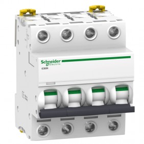 Interrupteur magnétothermique Schneider 4P 10A...