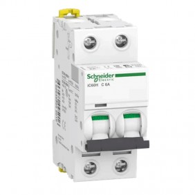 Circuit breaker-Schneider 2P 6A 10KA C 2...