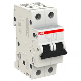Interruttore magnetotermico ABB 2P 6A 6KA C 2M...