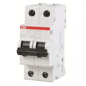 Circuit breaker-ABB 2P 25A 10KA C 2M S202M S550321