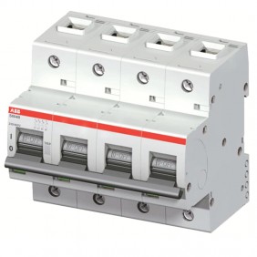 Circuit breaker-ABB 4P 100A 16KA C S804B 4M...