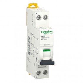 Magnétothermique Schneider Acti9 1P+N 25A 6 KA...