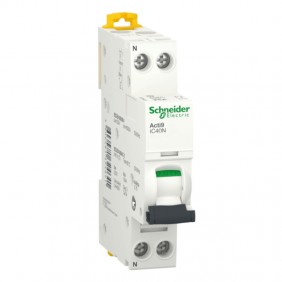Interruptor de circuito de Schneider Acti9 1P+N...