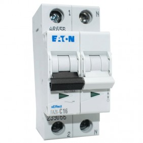 Magnetotermico Eaton FAZ6 16A 1P+N curva C 6KA...