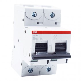 Circuito disyuntor ABB S802PV-S10 10A 5kA de 2...