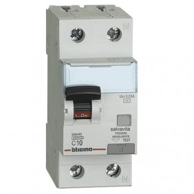 Bticino 1P+N 10A 30mA AC disjoncteur...