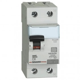 Bticino thermomagnetic differential switch 1P+N...