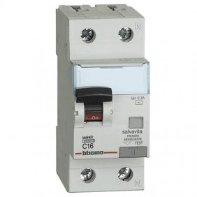Bticino thermomagnetic differential switch 1P+N...