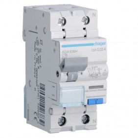 Fehlerstrom-Schutzschalter Hager 1P+N 30MA 16A...