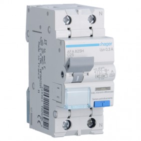 Earth leakage circuit breaker Hager 1P+N 300MA...