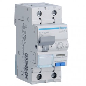 Earth leakage circuit breaker Hager 1P+N 300MA...