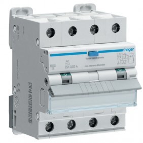 Hager 4P 300MA 20A magnetothermischer...