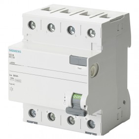 Interruptor diferencial puro Siemens 4 polos...