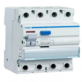 Earth leakage circuit breaker 4P 40A 300MA AC 4...