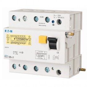 Eaton 125A 30mA 4P AC couplable residual...