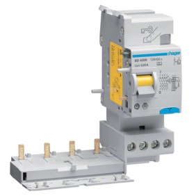 Bloqueo diferencial Hager 4P 25A 30mA clase A 3...