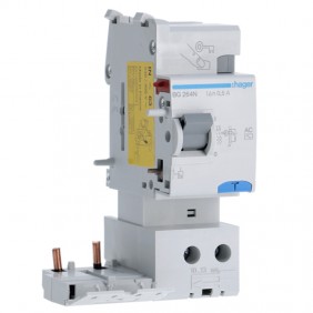Blocco differenziale Hager 2P 63A 500mA AC 2...