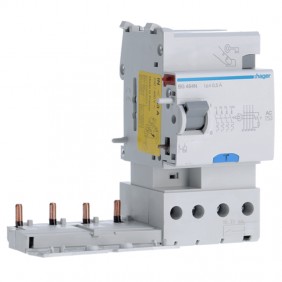 Bloqueo diferencial Hager 4P 63A 500mA AC 3...