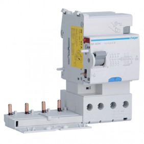 Bloqueo diferencial Hager 4P 63A 500mA A/S 3...