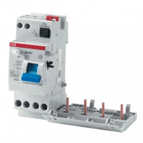 ABB DDA204 63A 4P 500mA AS 4 módulos bloqueo...